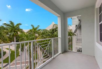 Private apartment balcony